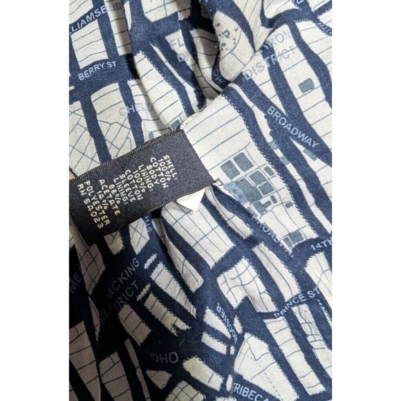 Banana Republic Sz 10 Women Blazer Blue Italian Fabric Career Casual Jacket 113 - Picture 5 of 8